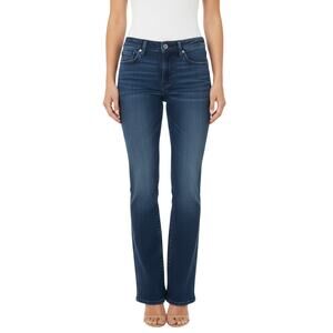 Blank NYC Hoyt High Rise Mini Flare Jeans in Blue Women Size 25 NWT